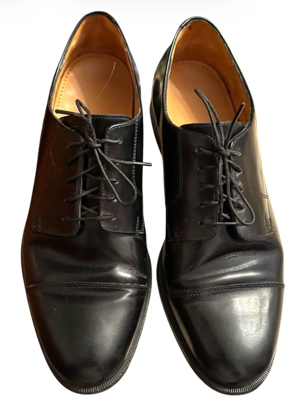 Cole Haan Lexington Leather Cap Toe Lace Up Oxfords Dress C02701 Shoes 11 D